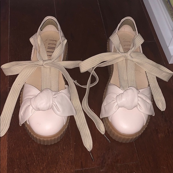 Fenty Puma Shoes - Fenty Puma Tie-Up Creepers